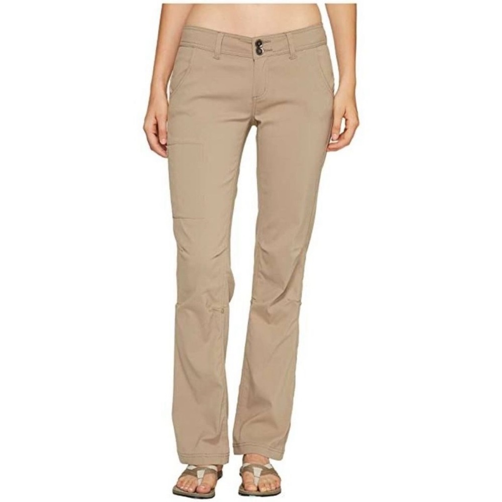 Prana Women’s Halle Tan Hiking Pants. Size 2 Regular Inseam.